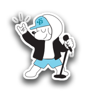DOG style sticker SB
